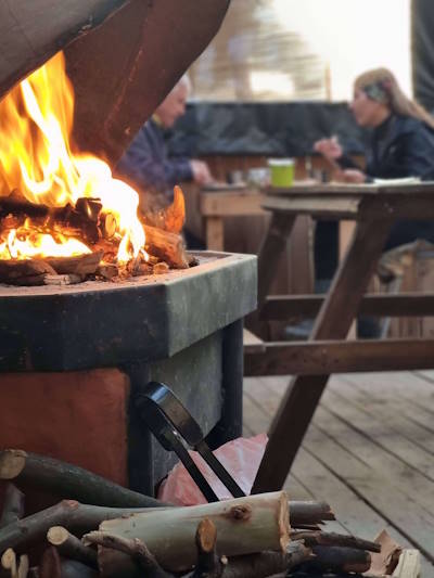 Ambiente acogedor del restaurante